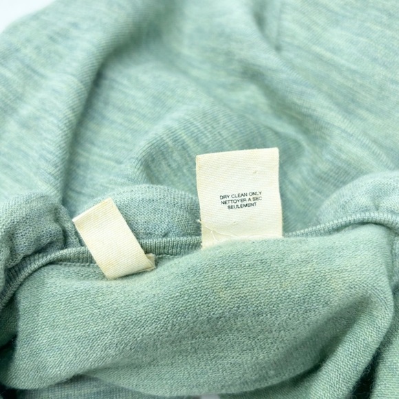 ANTHROPOLOGIE MOTH Women’s Green Ruffled Neckline NEW DAY HAZE Sweater Size S - Picture 6 of 6